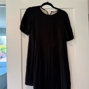 Wilfred Black Textured Dress